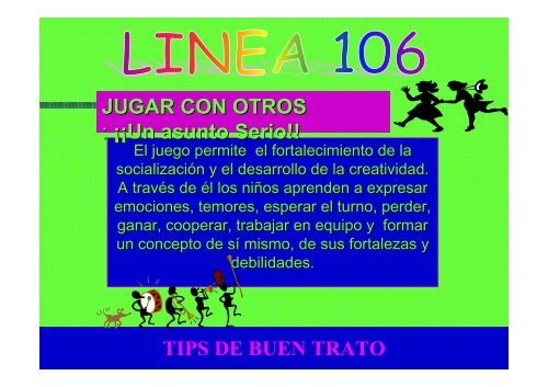 TIPS DE BUEN TRATO