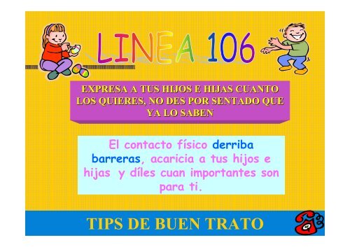 TIPS DE BUEN TRATO