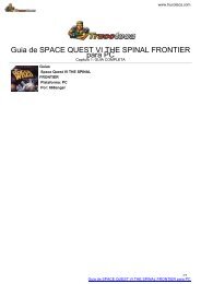 Guia de SPACE QUEST VI THE SPINAL ... - Trucoteca.com