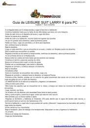 Guia de LEISURE SUIT LARRY 6 para PC - Trucoteca.com