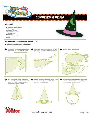 SOMBRERO DE BRUJA - Disney