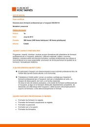 Docència de la formació professional per a l'ocupació (SSCE0110)