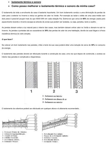 Como posso melhorar o isolamento térmico e sonoro da minha casa?