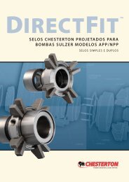 selos simples e duplos - AW Chesterton - A.W. Chesterton Company