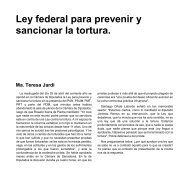 15 - Ley federal para prevenir y sancionar la tortura.