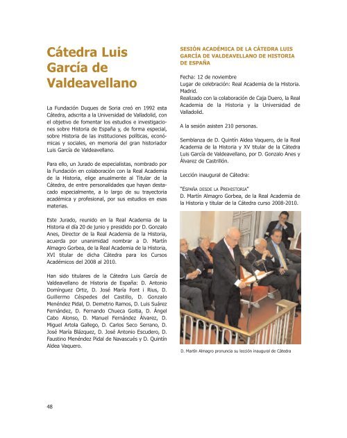 presentación memo08 - Fundacion Duques de Soria