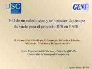 I+D de un calorímetro y un detector de tiempo de vuelo para el