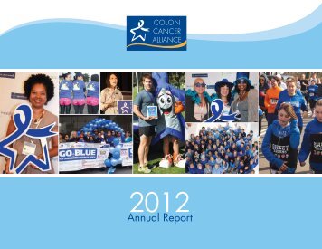 read the full 2012 Annual Report - Colon Cancer Alliance