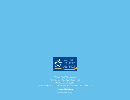 read the full 2012 Annual Report - Colon Cancer Alliance