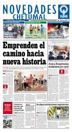 Emprenden el camino hacia nueva historia - Novedades de ...