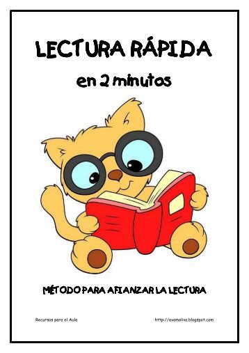 LIBRO DE LECTURA RÁPIDA - educastur.princast