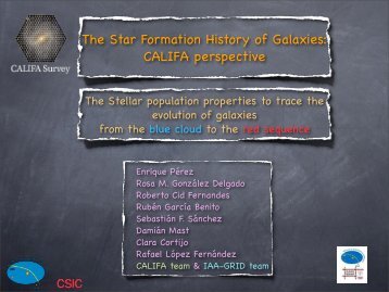 The Star Formation History of Galaxies: CALIFA perspective