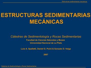 estructuras sedimentarias mecánicas - Facultad de Ciencias ...