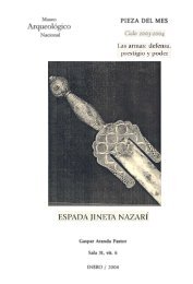 Espada jineta nazarí - Museo Arqueológico Nacional