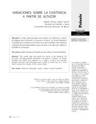 Variaciones sobre la existencia a partir de altazor - CCH