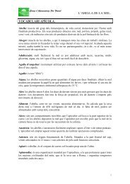 vocabulari apícola.pdf - Camp d'Aprenentatge de les Illes Balears