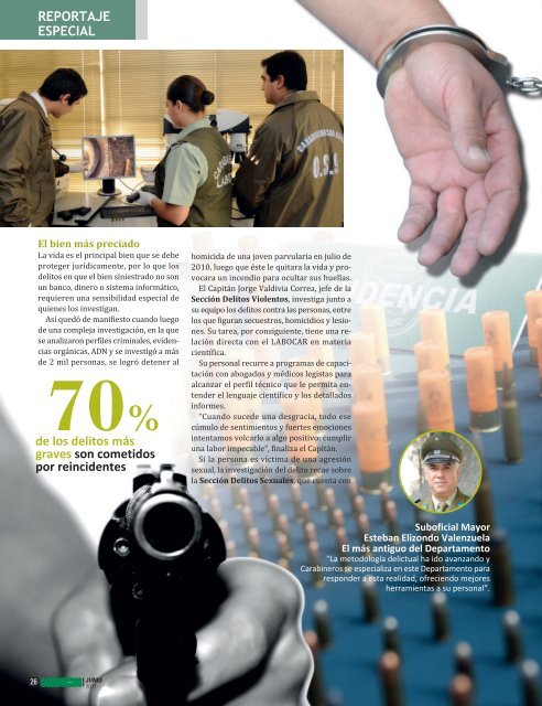 Edición 674 Junio 2011 - Revista Carabineros