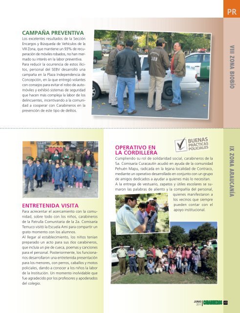 Edición 674 Junio 2011 - Revista Carabineros