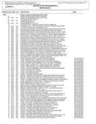 ESTRUCTURA PROGRAMATICA GESTION 2013 - Sigma