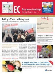 Download EC SHOW DAILY 2013 Issue No. 1 - European Coatings ...
