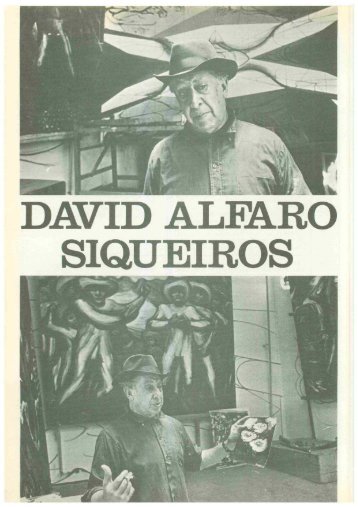 DAVID ALFARO SIQUEIROS - Gredos