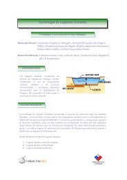 Tecnología de Lagunas Aireadas - Sinia