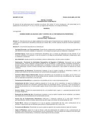 Decreto 638 - Ministerio del Poder Popular para el Ambiente