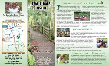 TRAIL MAP INSIDE - St. Lucie County