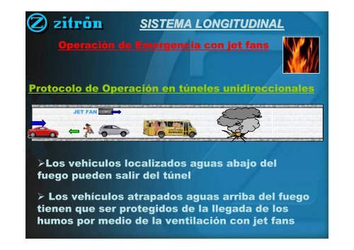 sistema de ventilación longitudinal en un túnel. influencia de un ...