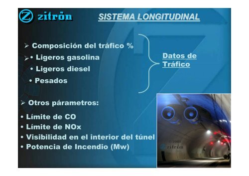 sistema de ventilación longitudinal en un túnel. influencia de un ...