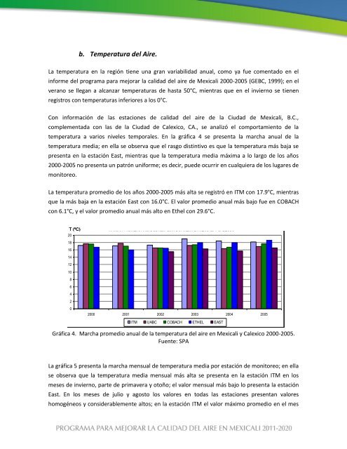 Programa para el Mejoramiento de la Calidad del Aire en Mexicali ...