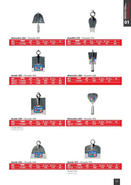 Catalogo herramientas BELLOTA