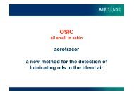 aerotracer a new method for the detection of lubricating oils in the ...