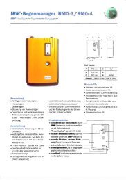 lrmi-Regenmanager RMO-3/ RMO-4 - Amres Regenwassernutzung