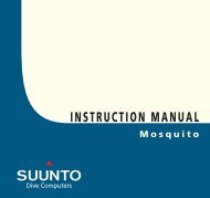 INSTRUCTION MANUAL - Simply Scuba