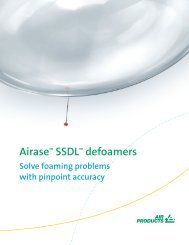 Airase™ SSDL™ defoamers - Air Products and Chemicals, Inc.