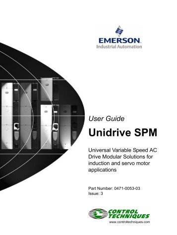 Unidrive SPM - SKS Group Oy