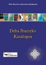 Deba Ibarreko Katalogoa - Badihardugu