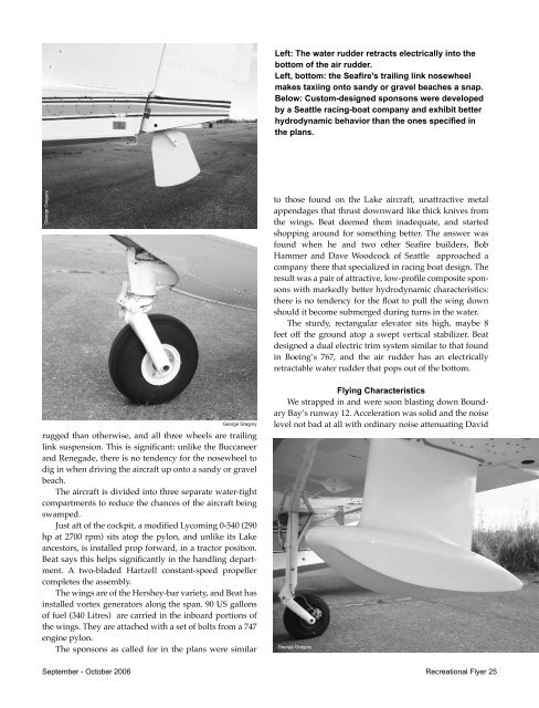 September - October - The Recreational Aircraft Association