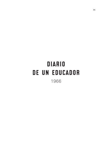 Fernand Deligny "Diario de un educador" - Macba