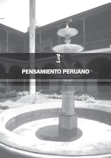 PENSAMIENTO PERUANO - REF PERU