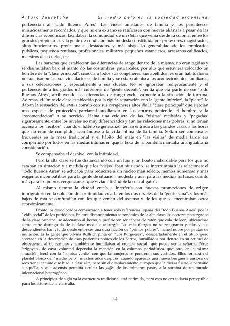 El medio pelo en la sociedad argentina.pdf - Stella Maris Córdoba