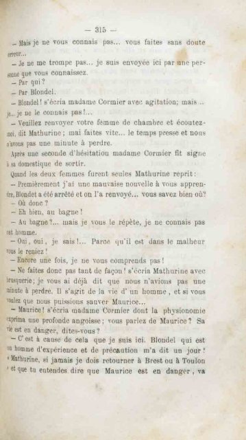 Les Mystères du bagne ou Blondel le condamné innocent - Manioc