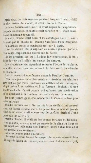 Les Mystères du bagne ou Blondel le condamné innocent - Manioc