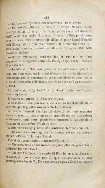 Les Mystères du bagne ou Blondel le condamné innocent - Manioc