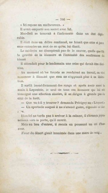 Les Mystères du bagne ou Blondel le condamné innocent - Manioc