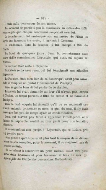 Les Mystères du bagne ou Blondel le condamné innocent - Manioc