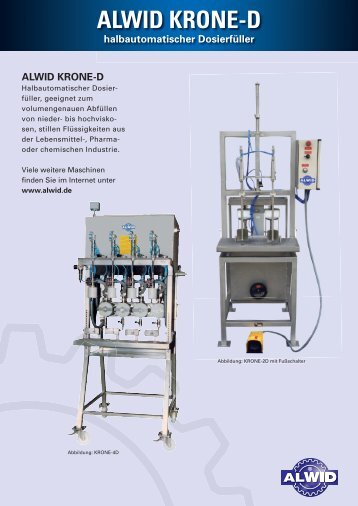 ALWID KRONE-D - ALWID Sondermaschinenbau Gmbh