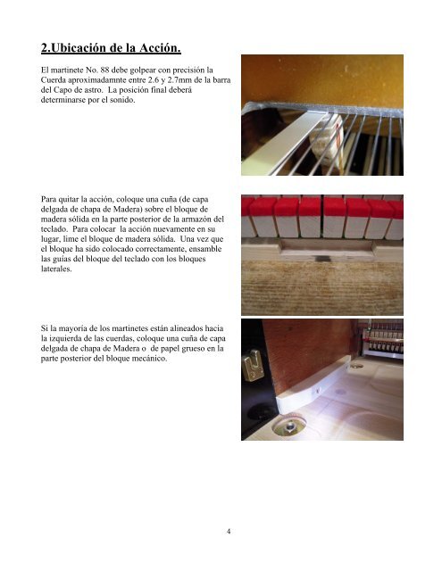 MANUAL DE REGULACION DE PIANOS DE COLA KAWAI