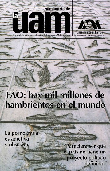 hay mil millones de hambrientos en el mundo - UAM. Comunicación ...